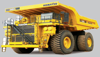 Komatsu 360E Truck